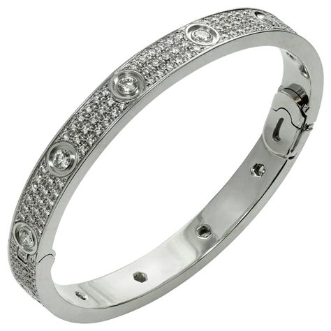 cartier diamond bangle